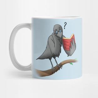 National Reading Day Raven Mug